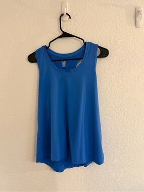 Athletic Works Blue Women's Performance Tank Top